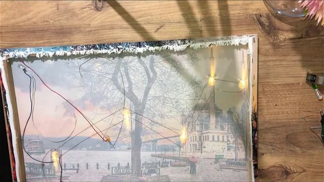 IŞIKLI LED TABLO YAPMAK (ORTAKÖY İSTANBUL TABLOSU) смотреть онлайн