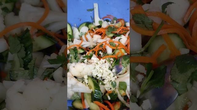 Салат из цветной капусты . смотреть онлайн
