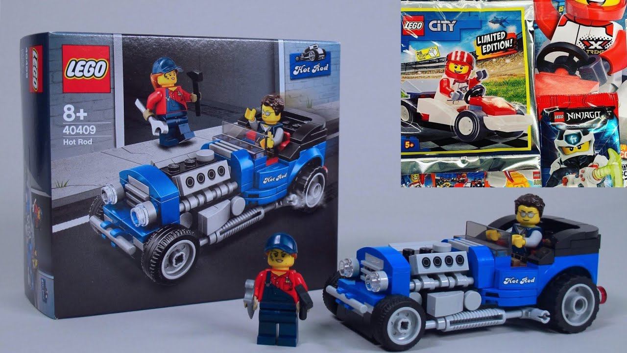 Robi News #5 новый набор Hot Rod от Lego, и новый журнал Lego City смотреть онлайн