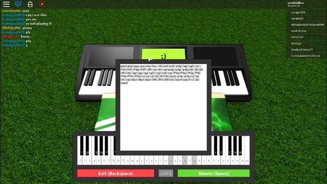 Gravity falls Theme song piano sheet on roblox music 1 and music 2 смотреть онлайн