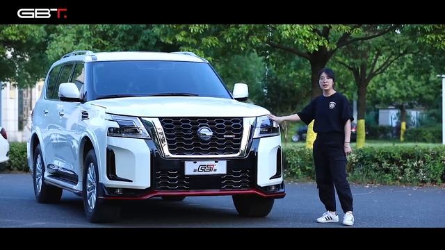GBT 2021 body kit for Nissan Patrol Y62 NISMO Model смотреть онлайн