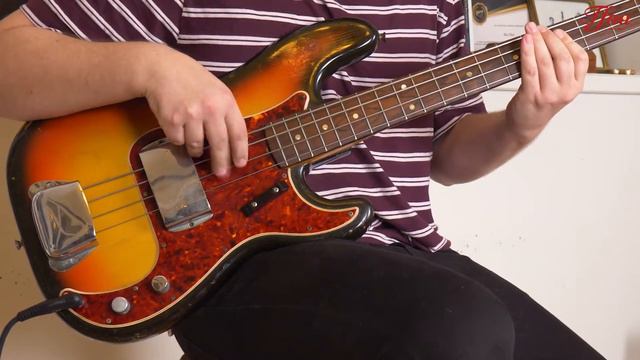 Fender Precision Bass Sunburst 1965 played by Wouter Hidding | Demo @ The Fellowship of Acoustics смотреть онлайн