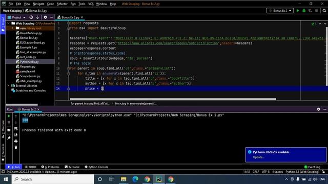 BONUS: Scraping Data From An Online Book Store (Example) смотреть онлайн