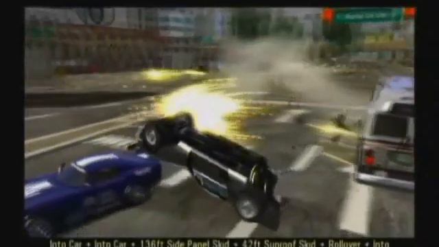MrPlayerism Video Game Hits! BURNOUT 3 TAKEDOWN - gameplay footage #3 смотреть онлайн