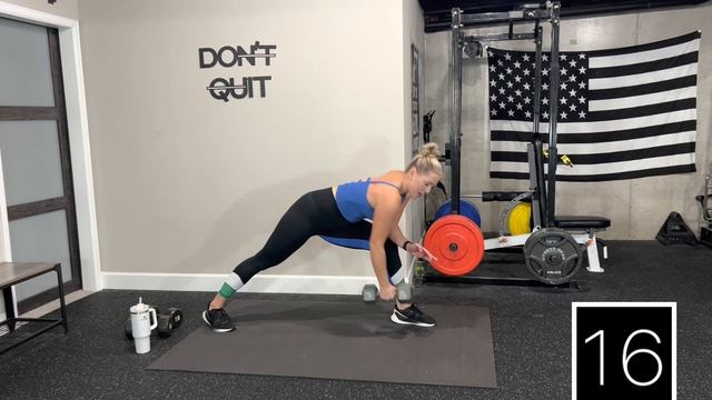 25 Min Back & Biceps With Dumbbells