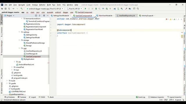 Demo of using Dagger2 Dependency Injection in an Android App смотреть онлайн