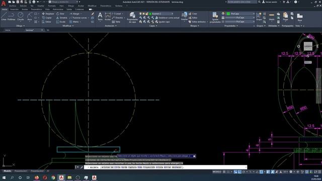 Lección 23 Autocad pieza huevo lamina examen смотреть онлайн