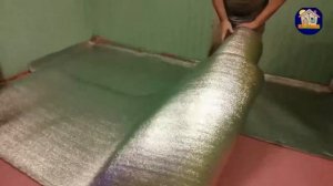 Как я утепляю дачные деревянные полы фольгированной подложкой в два слоя. DIY & DACHA. №136