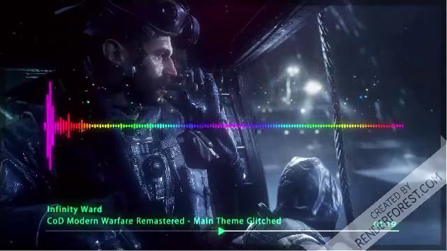 Call of Duty Modern Warfare Remastered - Glitched Theme Music (RARE) смотреть онлайн
