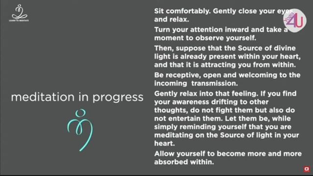 Медитация с Дааджи | Каждая суббота | 3:30 UTC | Heartfulness смотреть онлайн