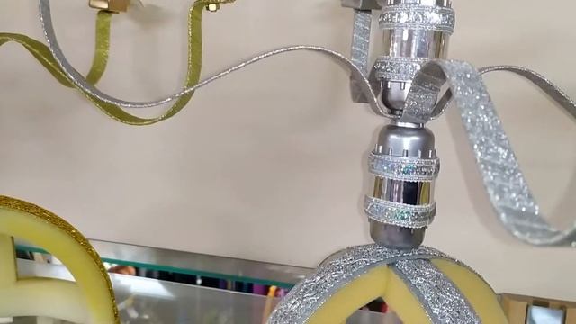 Канделябр люкс 5 свечей (серебро) смотреть онлайн