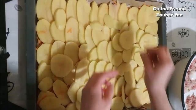 Запеканка. Картофельная запеканка с фаршем в духовке. смотреть онлайн