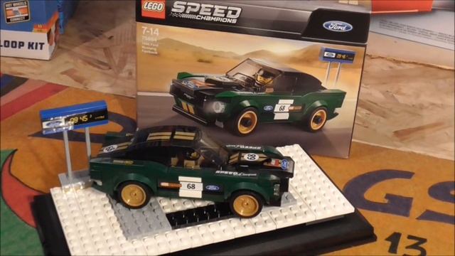 Lego Mustang Fastback смотреть онлайн