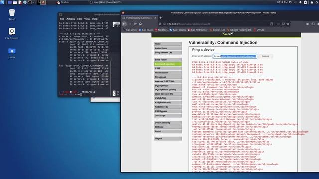Command Injection - Reverse shell смотреть онлайн