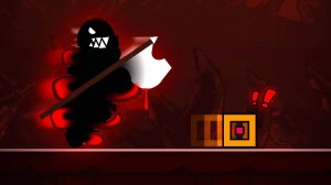 Я сделал ХОРРОР уровень в Geometry Dash 2.2!