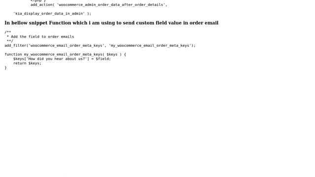 Wordpress: Send checkout page custom field in order email (2 Solutions!!) смотреть онлайн
