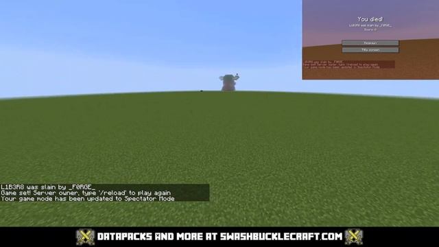 Runner vs Hunter - Manhunt {Command Showcase} {Java v1.15-1.16} смотреть онлайн