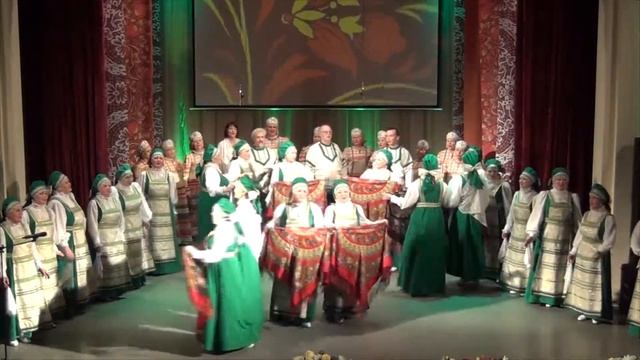 У ворот гусли вдарили, хороводная плясовая села Прудки Красногвардейского р на Белгородской обл. смотреть онлайн