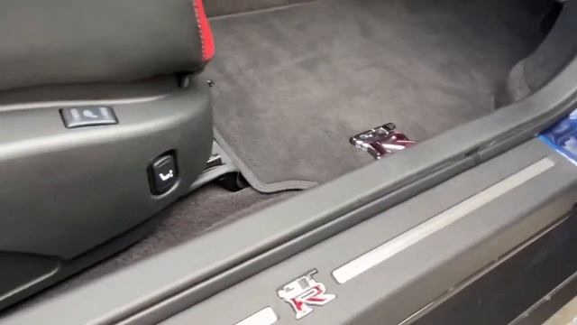 2018 Nissan GTR 3.8 V6 Twin Turbo Semi Auto 2dr Coupe Daytona Blue Pearl смотреть онлайн