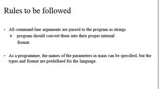 command line arguments in C смотреть онлайн