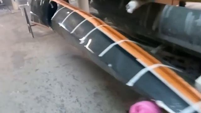 KAYAK Байдарка из карбона изготовление смотреть онлайн