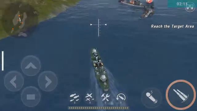 WARSHIP BATTLE 3D World War II Android Gameplay HD смотреть онлайн