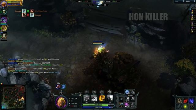HoN Solstice Gameplay - Znooki - 23 Kills смотреть онлайн
