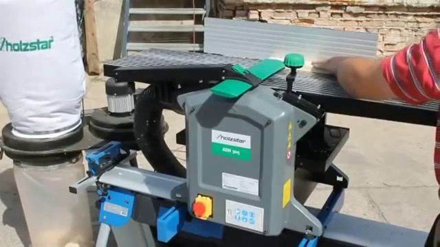Strugarko grubościówka HOLZSTAR ADH 305 strugarki grubościówki 34 смотреть онлайн