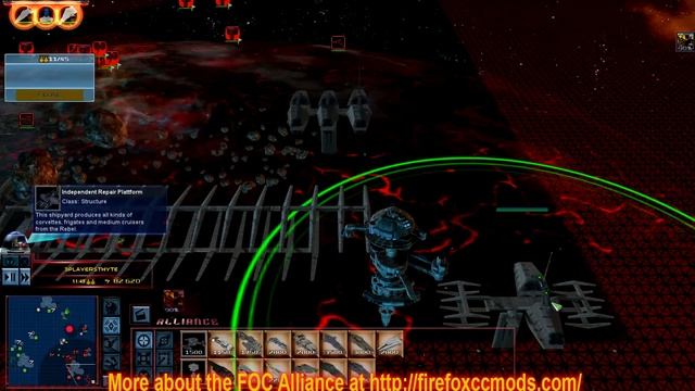 FOC Alliance Rebellion - Raddus & MG100 at combat смотреть онлайн