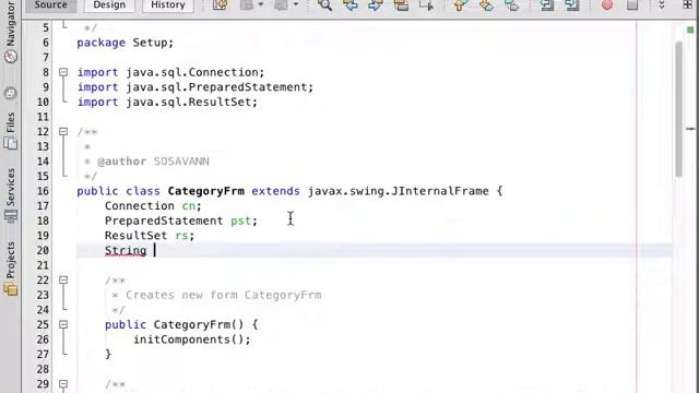2017 6 CategoryInsert and Load Data to JTable смотреть онлайн