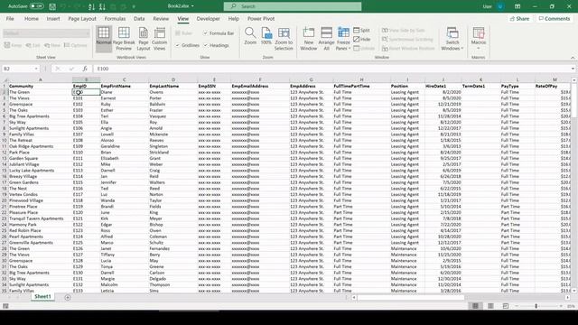 How to Freeze or Lock Columns and Rows in Excel - Two Ways смотреть онлайн