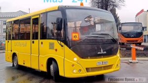 Автобусы "Маз-241" и "маз-203".
