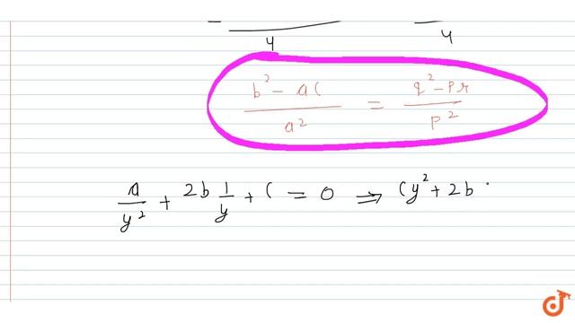 Let `alpha, beta` be the roots of `ax^2 + 2bx + c = 0 and gamma, delta` be the roots of `p смотреть онлайн