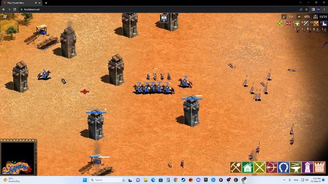 Age of empires 2 ที่บ้าน | Feudalwars ไทย смотреть онлайн
