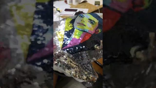 Сублимационная печать на подушках с пайетками смотреть онлайн