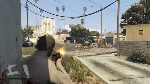 GTA 5 Trevor is the Police Ballas steal a space Docker смотреть онлайн