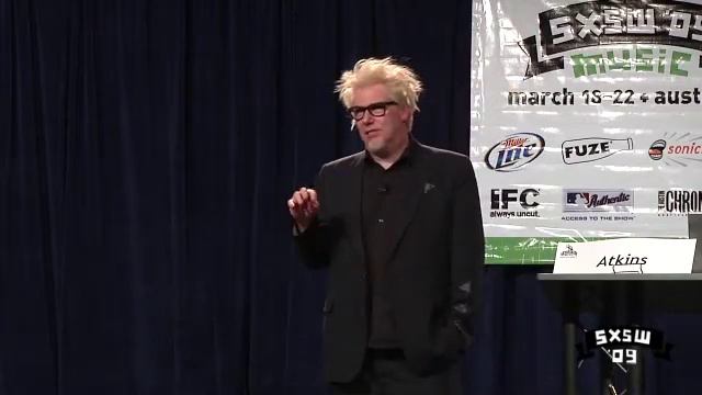 Martin Atkins - Pour Gasoline On Your Passion | Music 2009 | SXSW смотреть онлайн