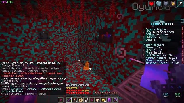 Beni Öldürene Thunder Kiti?Minecraft Box PVP Sunucusu ElmasOyuncu Server Tanıtımı смотреть онлайн