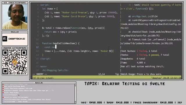 ? Belajar Testing di Svelte Bagian 2 | RandomScreencast смотреть онлайн