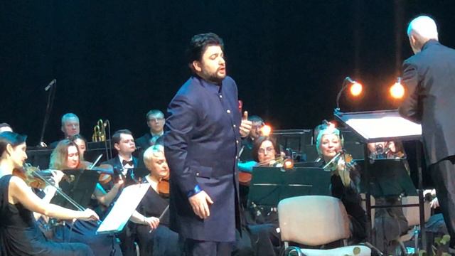 Юсиф Эйвазов. Ариозо Германа. Минск-2018 смотреть онлайн