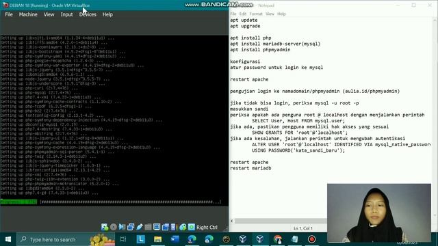 INSTALASI DAN KONFIGURASI PHP, MYSQL, DAN PHPMYADMIN PADA DEBIAN 11 - 2004411011_AULIA FAHRUNISA смотреть онлайн