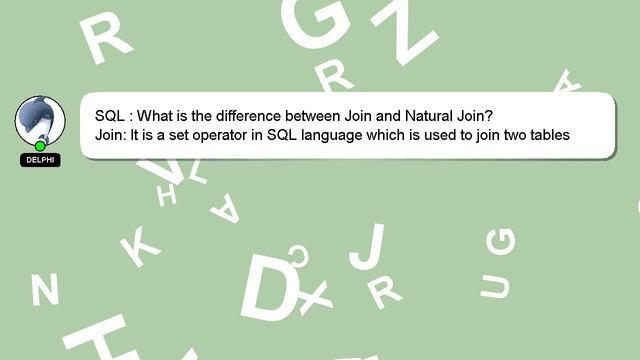 SQL : What is the difference between Join and Natural Join? смотреть онлайн