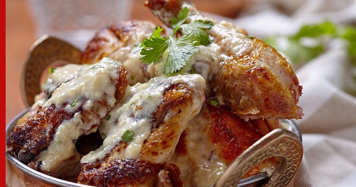 Знаменитый Чкмерули - цыпленок в соусе по-грузински.mp4