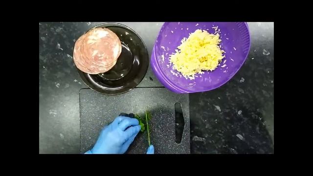 Рулетики из ветчины с сыром/ Вкусная Закуска из ветчины и сыра смотреть онлайн