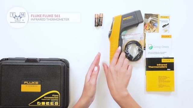 FLUKE 561 - Infrared thermometer - UNBOXING смотреть онлайн