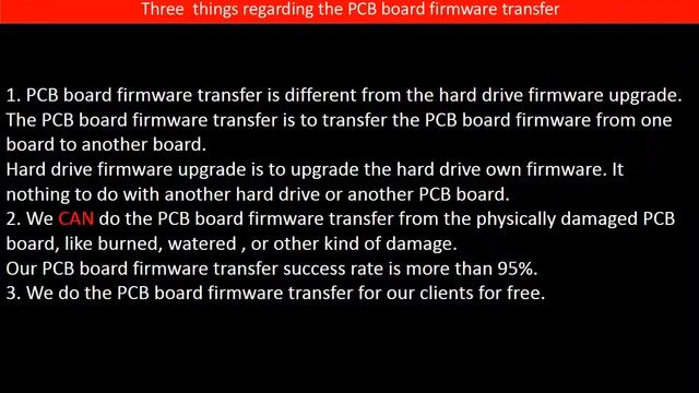 WD Fix Board Swap  WD10TPVT   WD3200BEKT   WD3200BVVT  WD6400BPVT  WD7500KPVT   WD1200BEVT  WD2500B