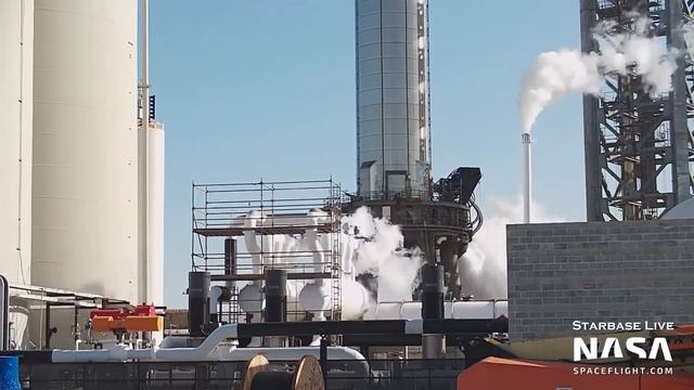 Full Stack Propellant Load Testing | SpaceX Boca Chica смотреть онлайн