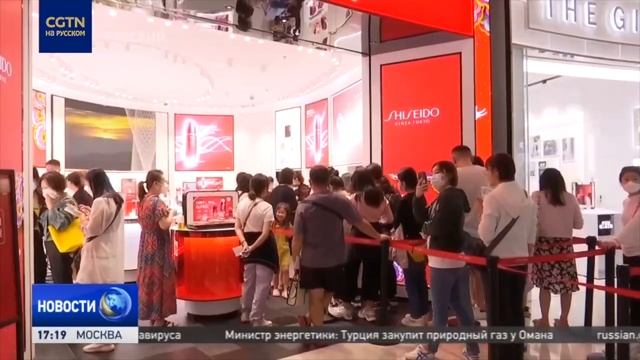 Рост беспошлинных покупок на Хайнане во время праздника Весны смотреть онлайн