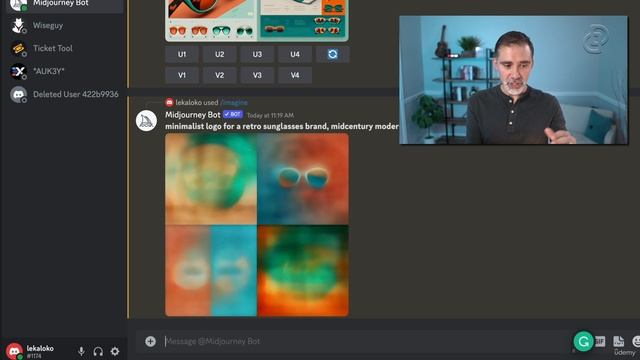 44 - Creating a Logo for my business with Midjourney смотреть онлайн