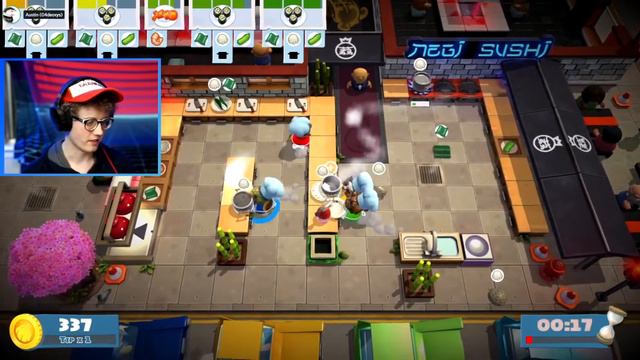 Overcooked 2 w/ EliLikesRice & HyruleKitty - Signature Dishes - Part 1 смотреть онлайн